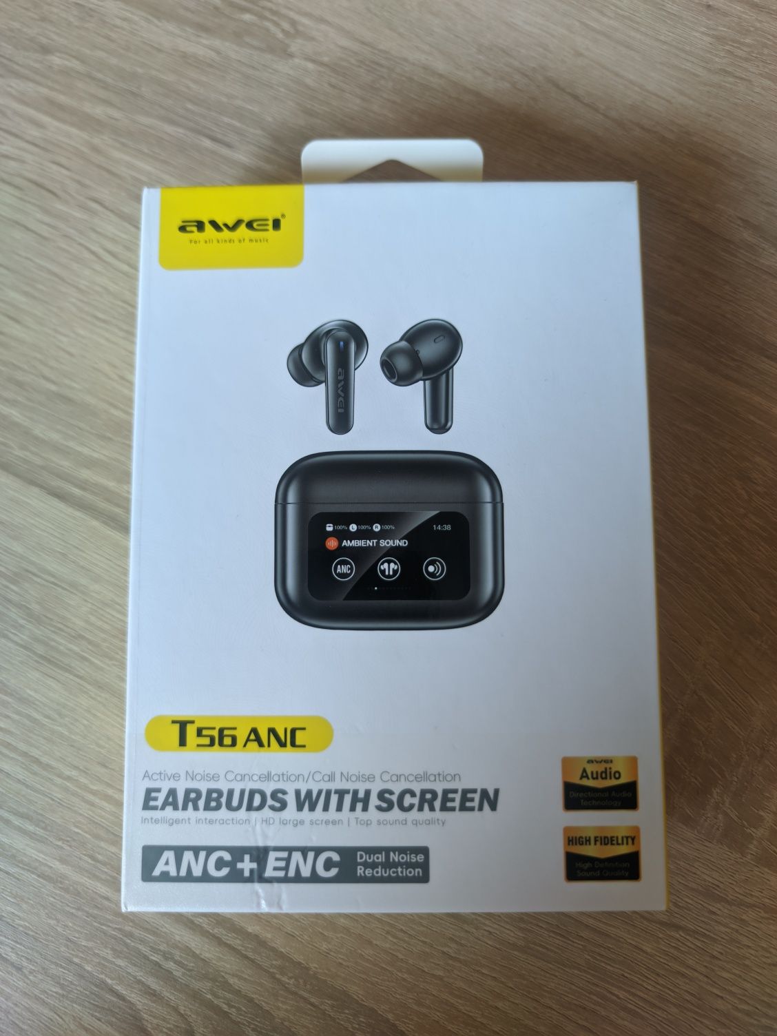 Słuchawki Awei T56 TWS Bluetooth – jak nowe, tylko rozpakowane!