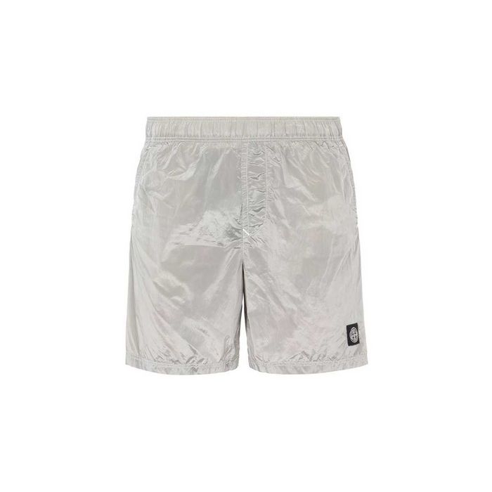 Шорти STONE ISLAND B0943 Beach Nylon Shorts Ice SI0166-IC