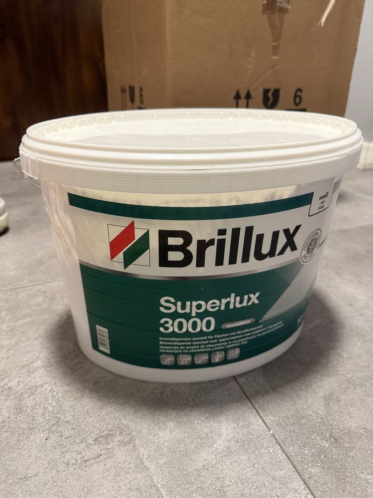 Farba brillux superlux 3000 biała