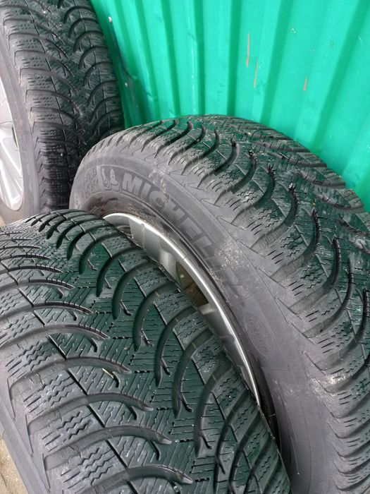 Koła felgi komplet 15'' zima VW Caddy Touran Golf 5x112 195/65/R15 !