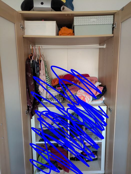 Roupeiro IKEA 2 portas