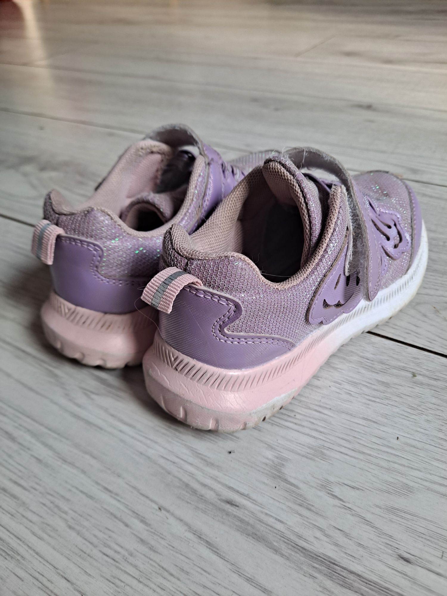 Buciki dla dziewczynki adidasy dziewczęce 29 wkładka 18cm Nelly blu