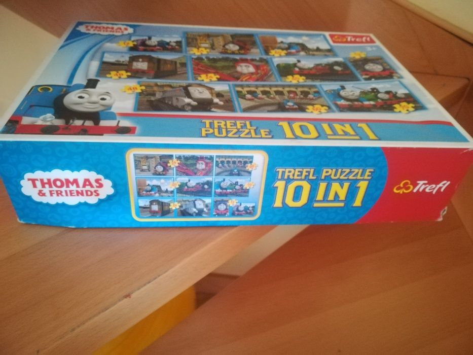 Gry i puzzle CICHCIA TOMEK i niektóre jak nowe.