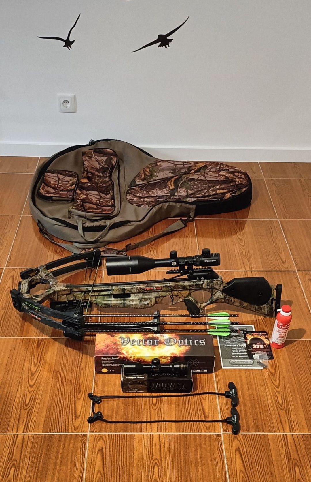 Crossbow Barnett Predator 375 FPS ( Com duplo sistema de segurança.).