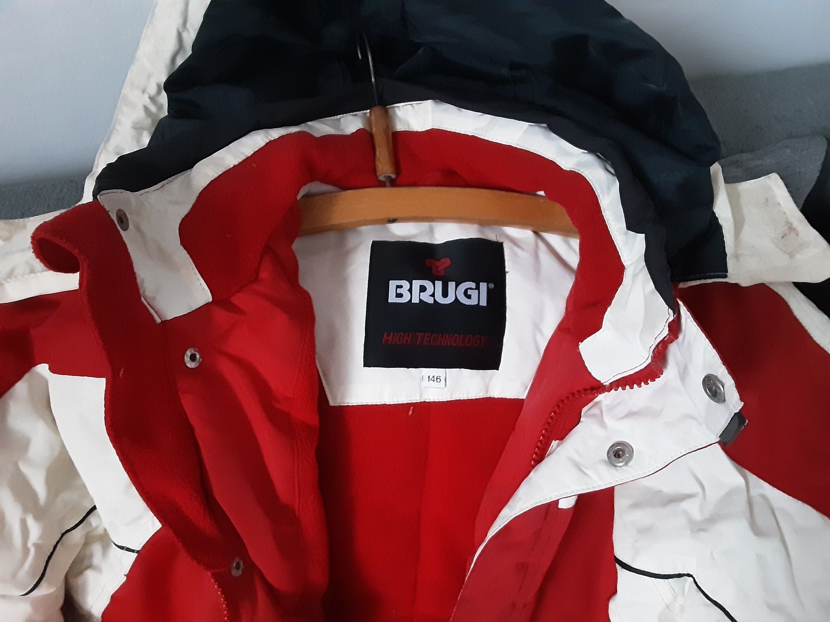 Kurtka narciarska Brugi dziecięca 146