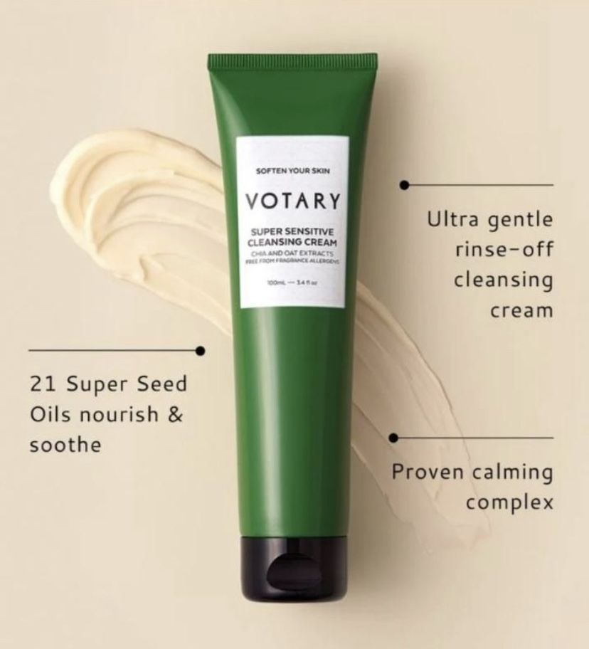 Очищабчий крем для вмивання Votary Super Sensitive Cleansing Cream