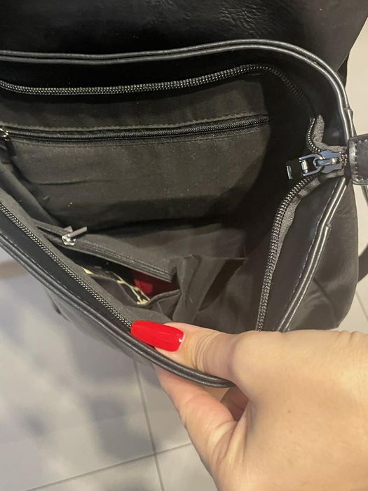 Plecak damski czarny