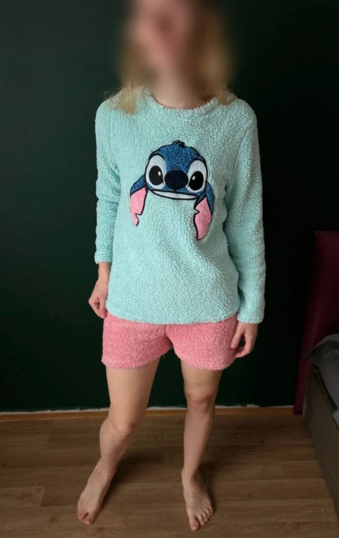 Piżama baranek, Disney/Stitch, rozmiar S-M (38-42)