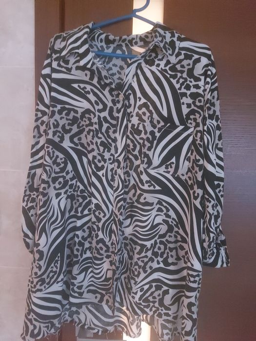 Koszula modny print 44