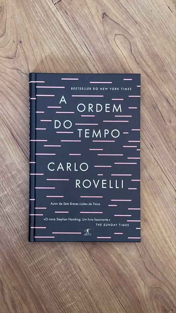 A Ordem do Tempo - Carlo Rovelli (PORTES INCLUÍDOS)