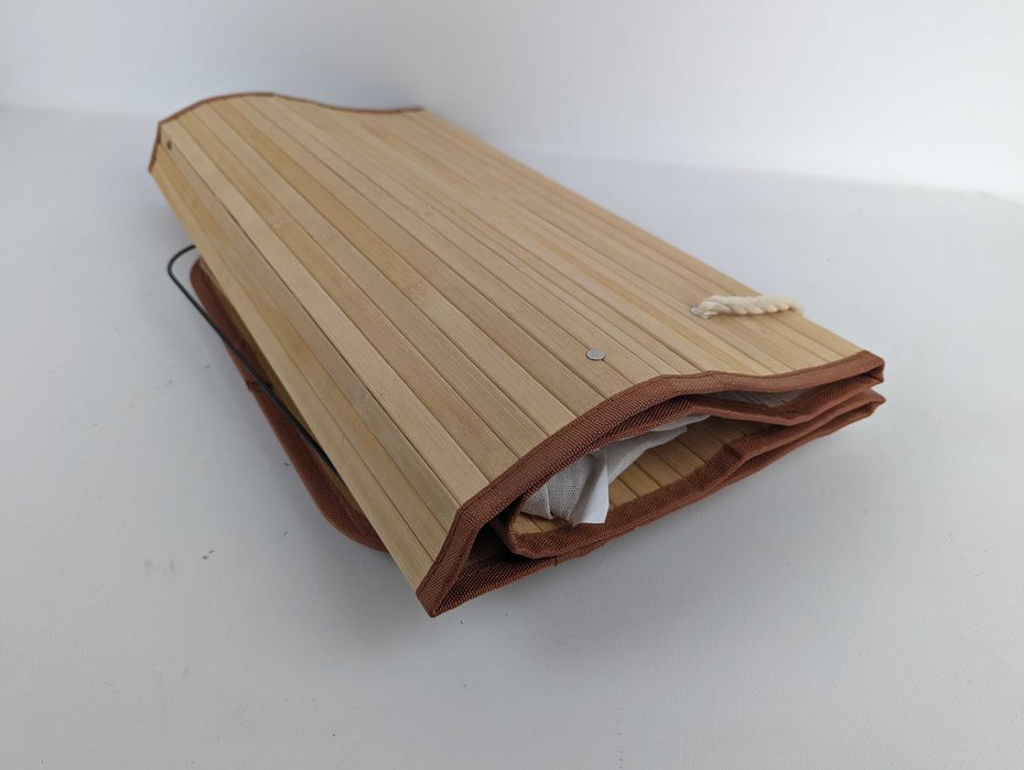 Bambusowy Kosz wolnostojący na pranie Compactor 94l