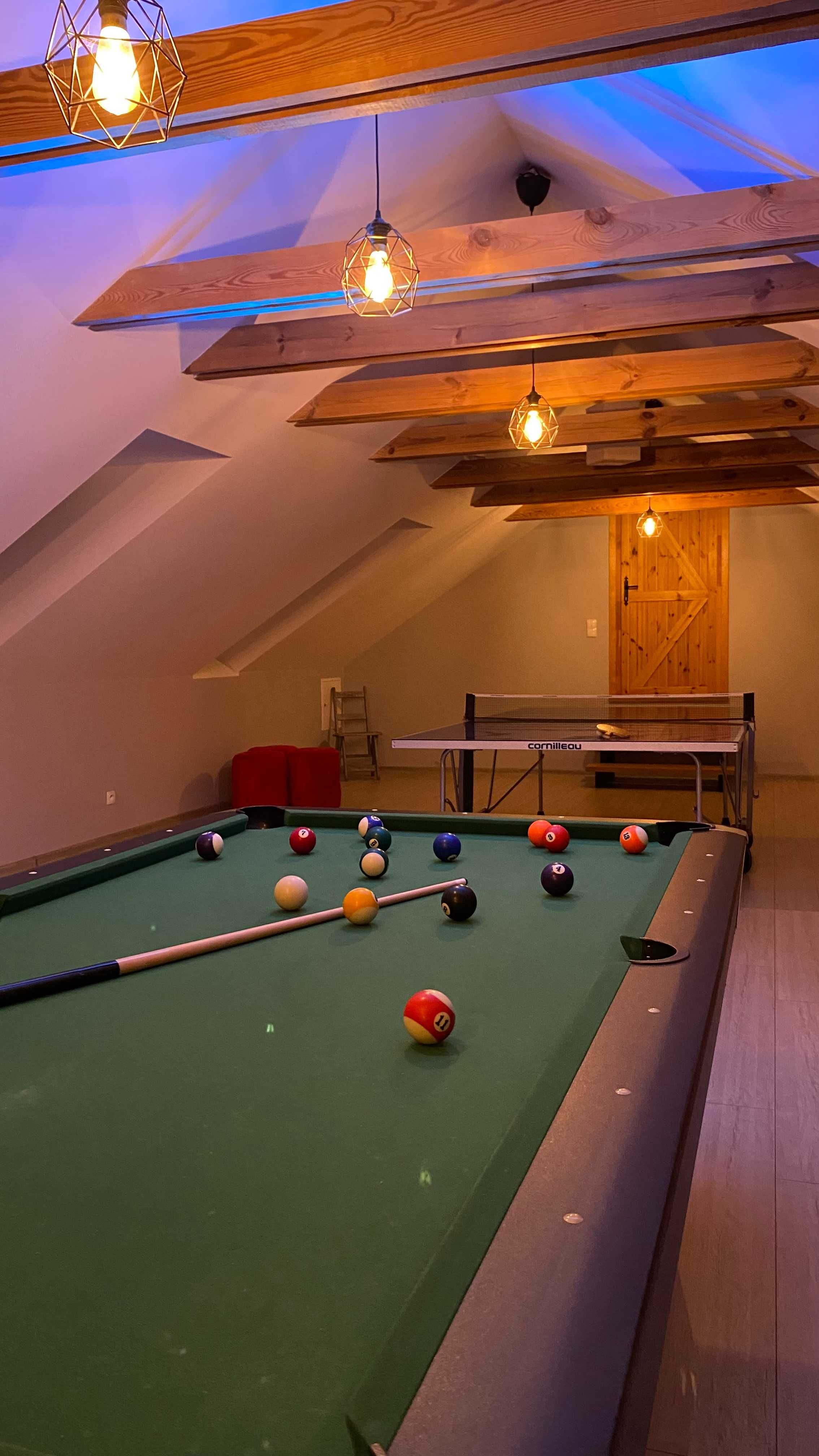 Domek z balią i jeziorem Jacuzzi Wypoczynek Wieczór Panieński