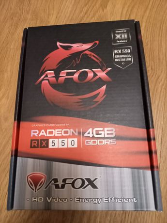 Karta graficzna AFOX Radeon RX 550 4GB