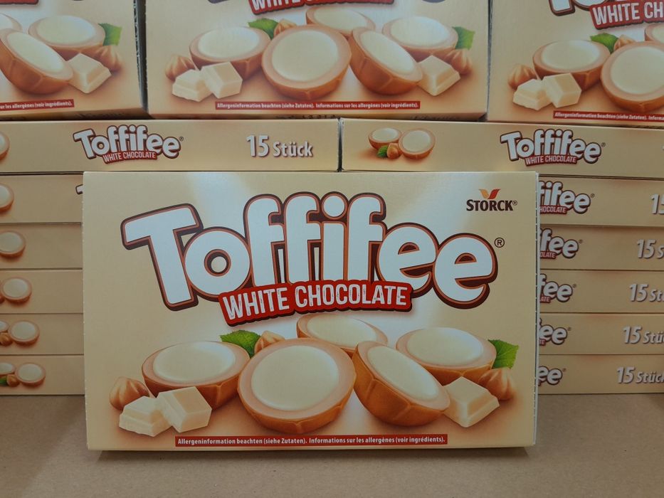 Toffifee White Chocolate 125 gram biała czekolada z Niemiec 10 sztuk