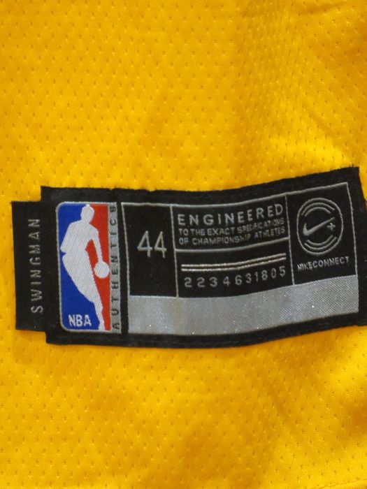 Jersey NBA Kobe Bryant | Lakers Amarela | Swingman NOVA | Tamanho M