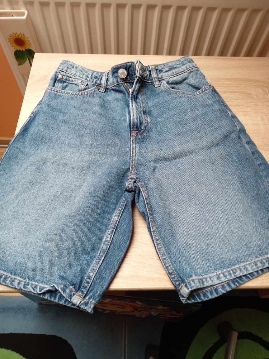 Jeansowe spodenki dla chłopca