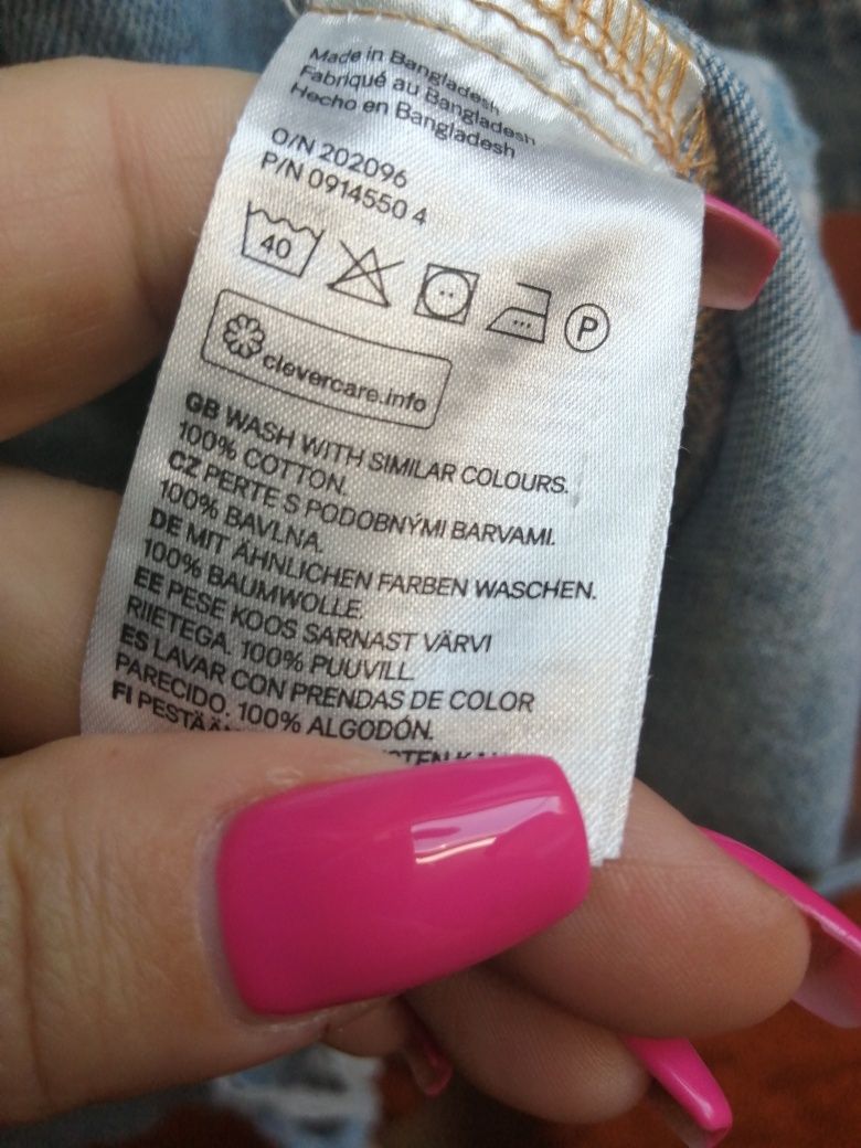 MEGA Super Koszula Dżinsowa Duża Nowa z metką H&M oversize