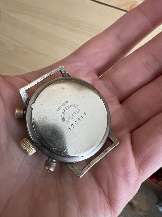 Hanhart ww2 zegarek wojskowy luftwaffe zamiana rolex omega iwc