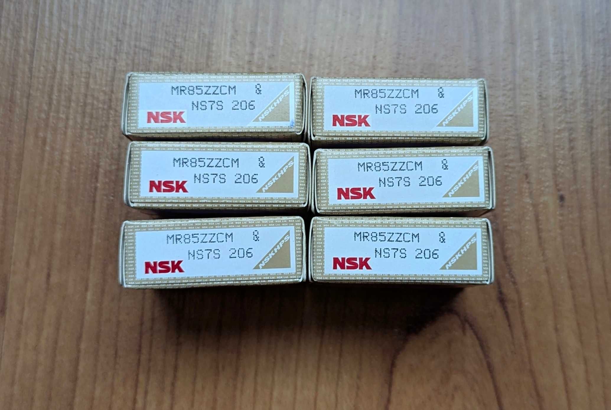 Набор подшипников NSK Japan MR85ZZ 5х8х2.5 - 6 шт.