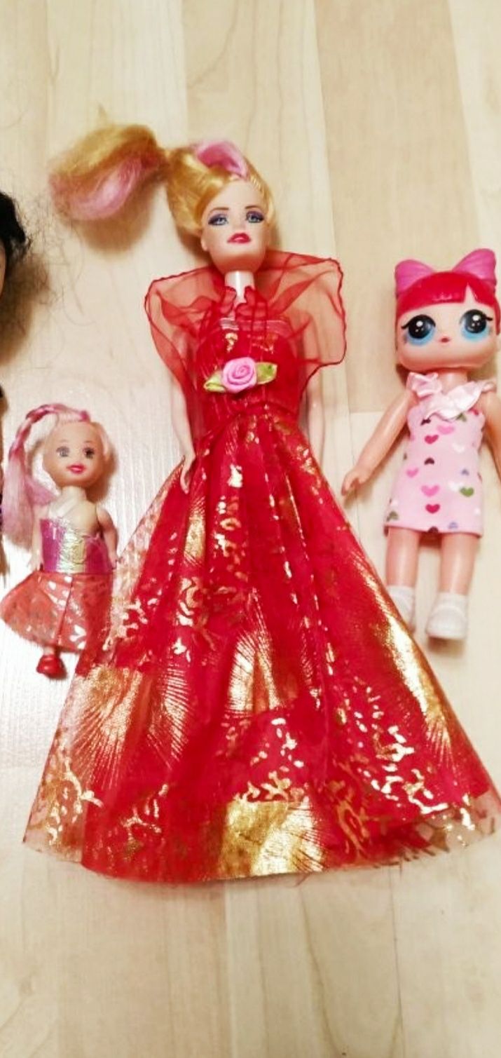 3 Ляльки + сукні