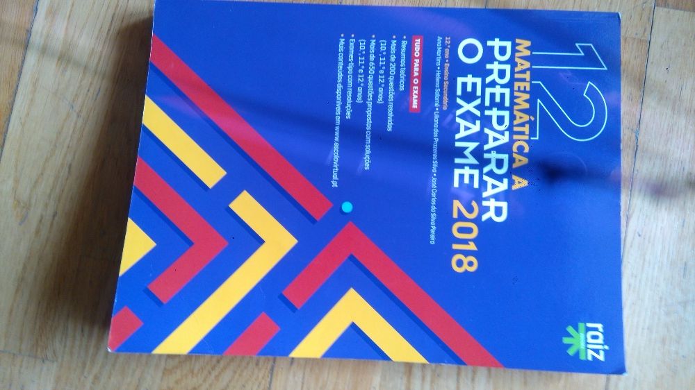livro exame matematica 12 ano