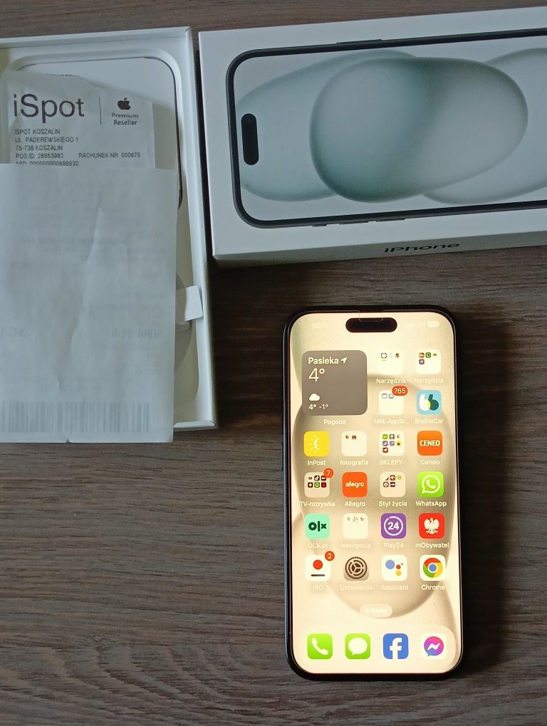 iPhone 15 zamienię za 12 lub sprzedam