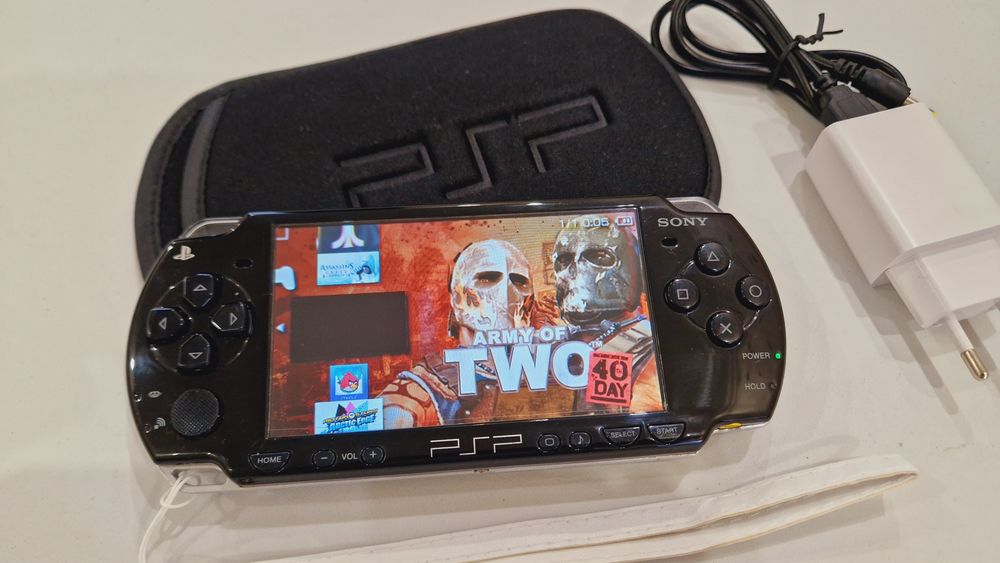 Sony PSP  64гиг 130игр+чехол!