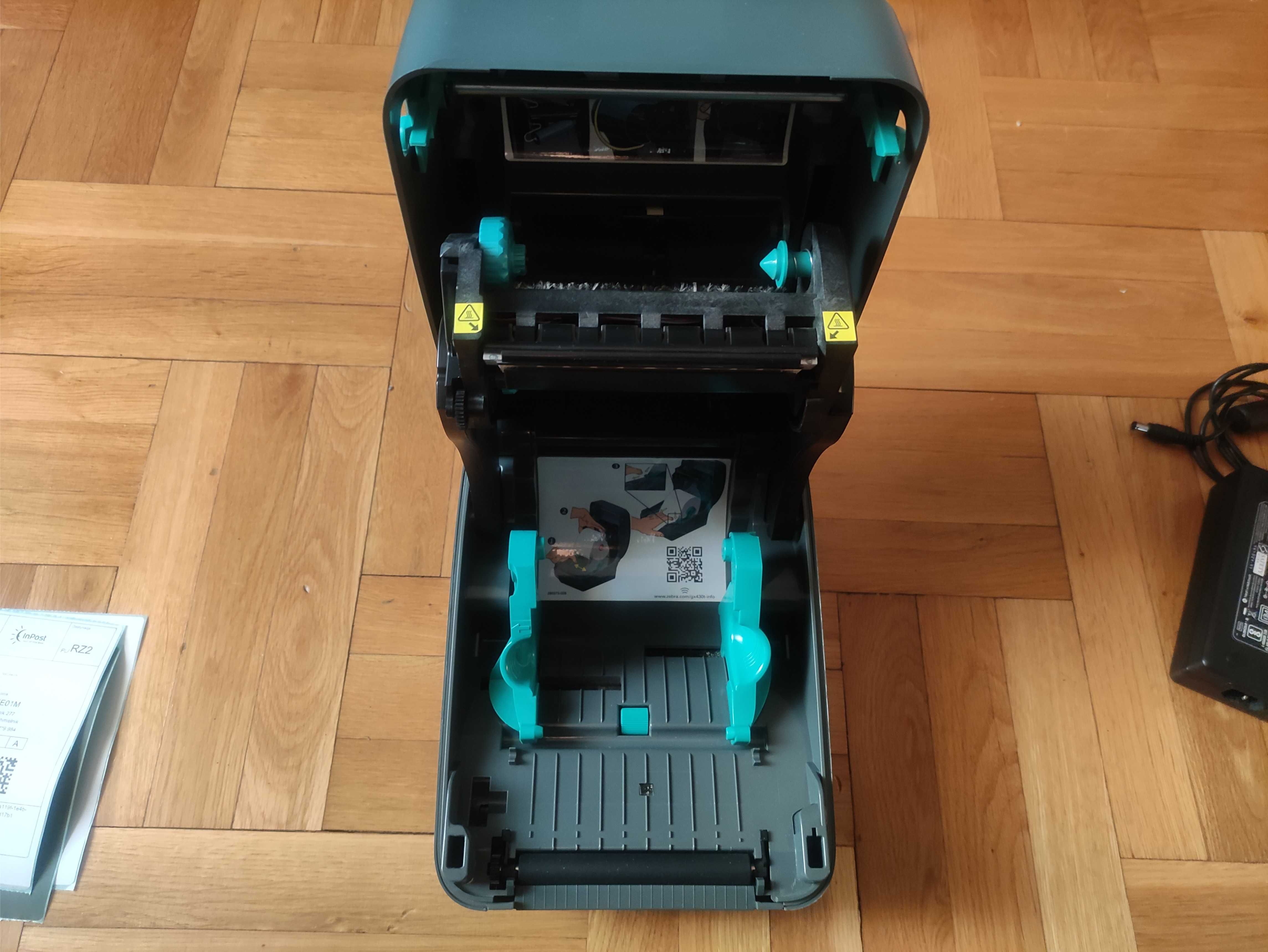 Drukarka Termiczna Termotransferowa Etykiet Zebra GX430t 300 DPI