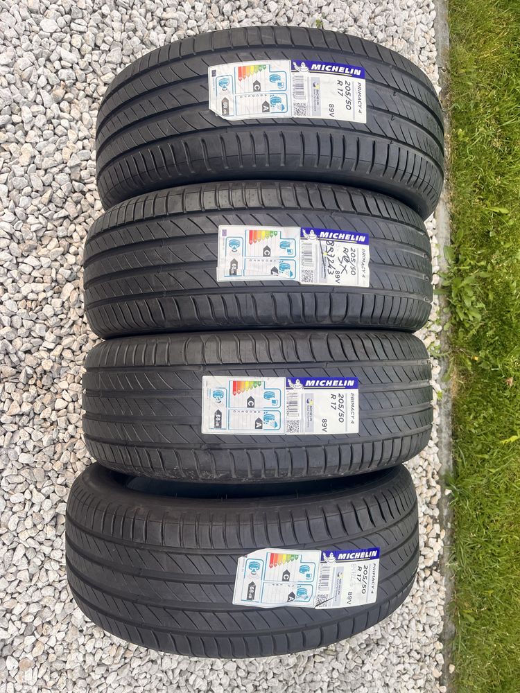 Nowe opony Michelin Primacy 4 205/50 R17 DOT 0319