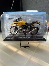 Miniatura BMW R 1150 GS Escala 1/24 Licença BMW Caixa Fechada