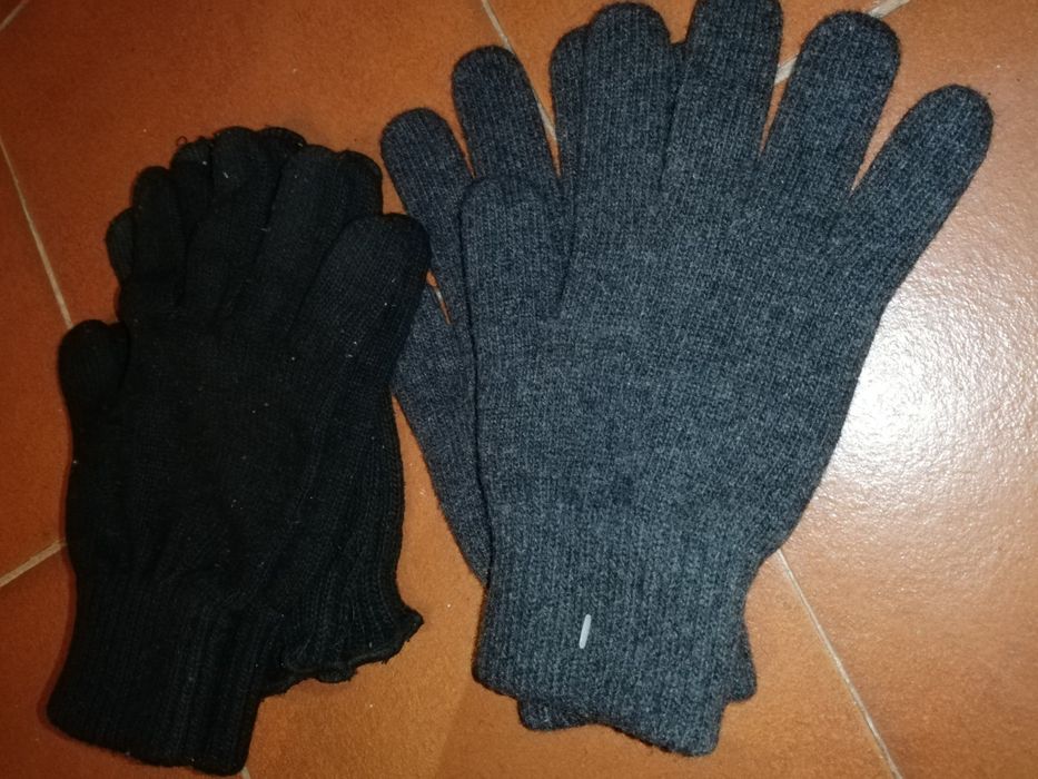 5 Pares de Luvas (algumas NOVAS, algumas com pouco uso) | c/OFERTA *