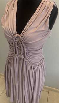 Piękna elegancka sukienka Fendi - Mini robe lilas M/L oryginał