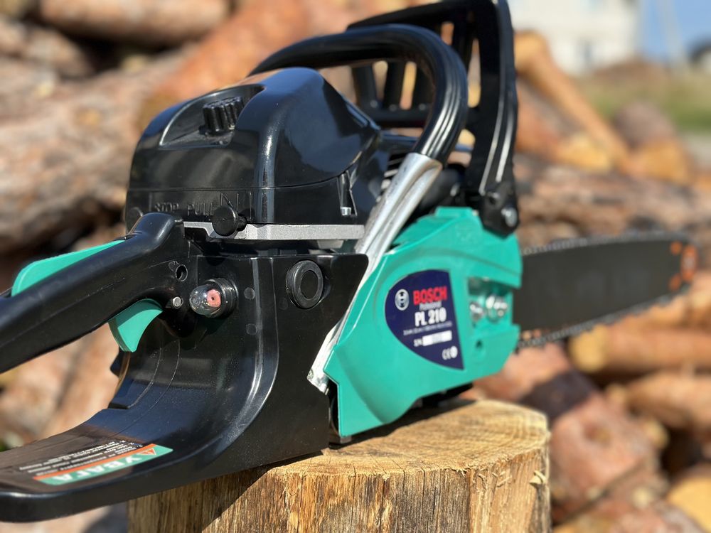 Акція до суботи! Бензопила Bosch pl 210 3.5 кВт 45см + Подарунок