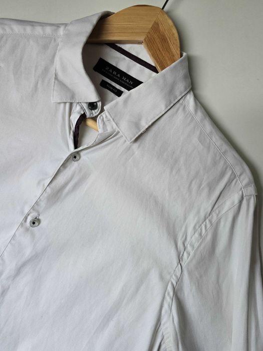 Biała koszula Zara Man