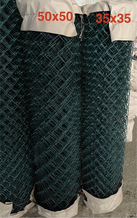 Сітка рабиця з ПВХ покриттям зелена,забор,сетка,огорожа від ВИРОБНИКА!