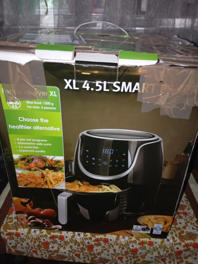 SMART Аэрогриль  XL 4.5 L - б. У! Без масла ! Идеален для семьи !