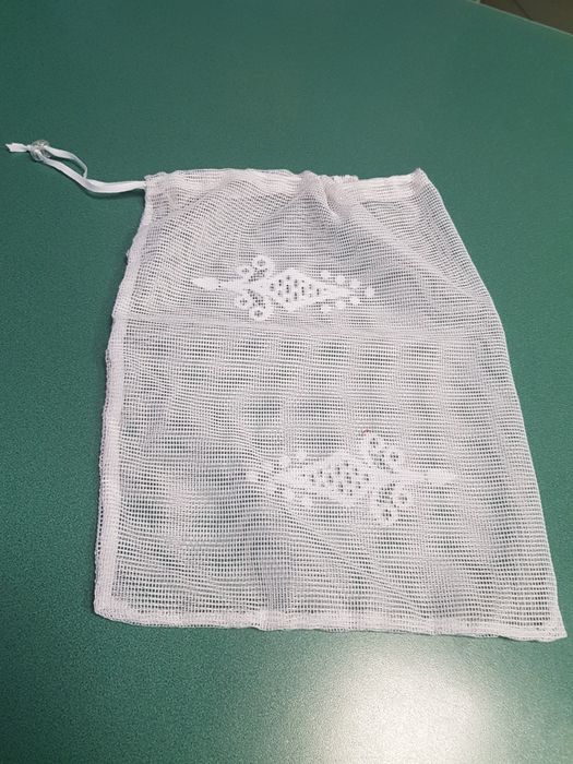Woreczki z firanki na warzywa i owoce