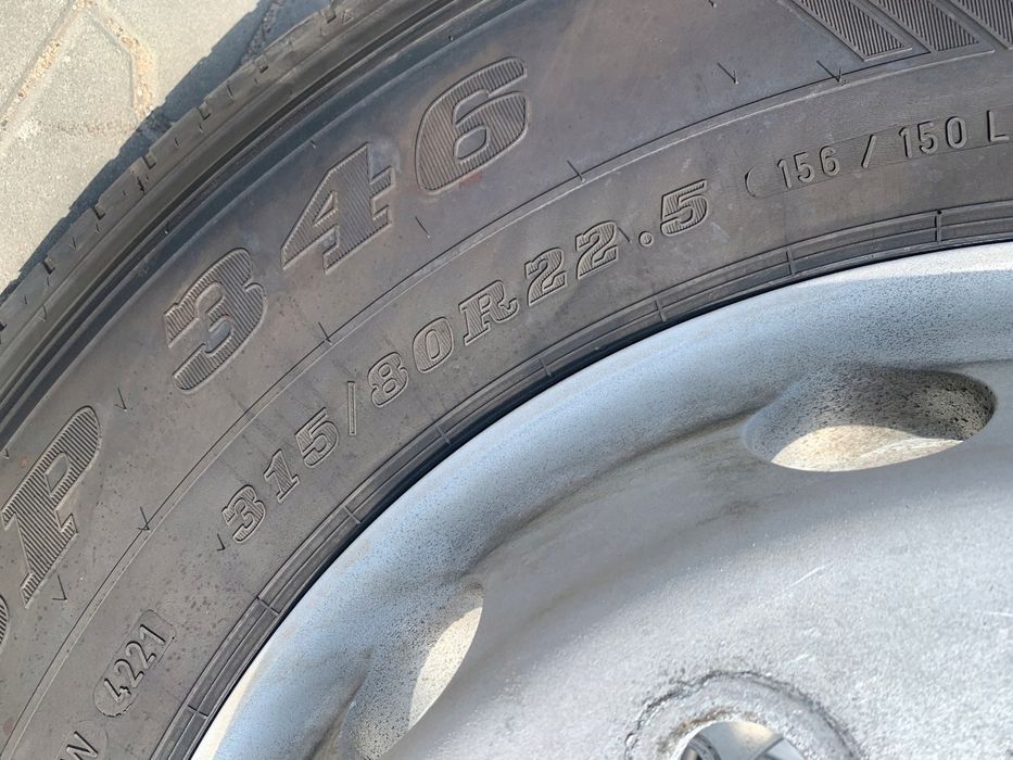 Opony Opona przód Dunlop SP 346 315/80/22.5