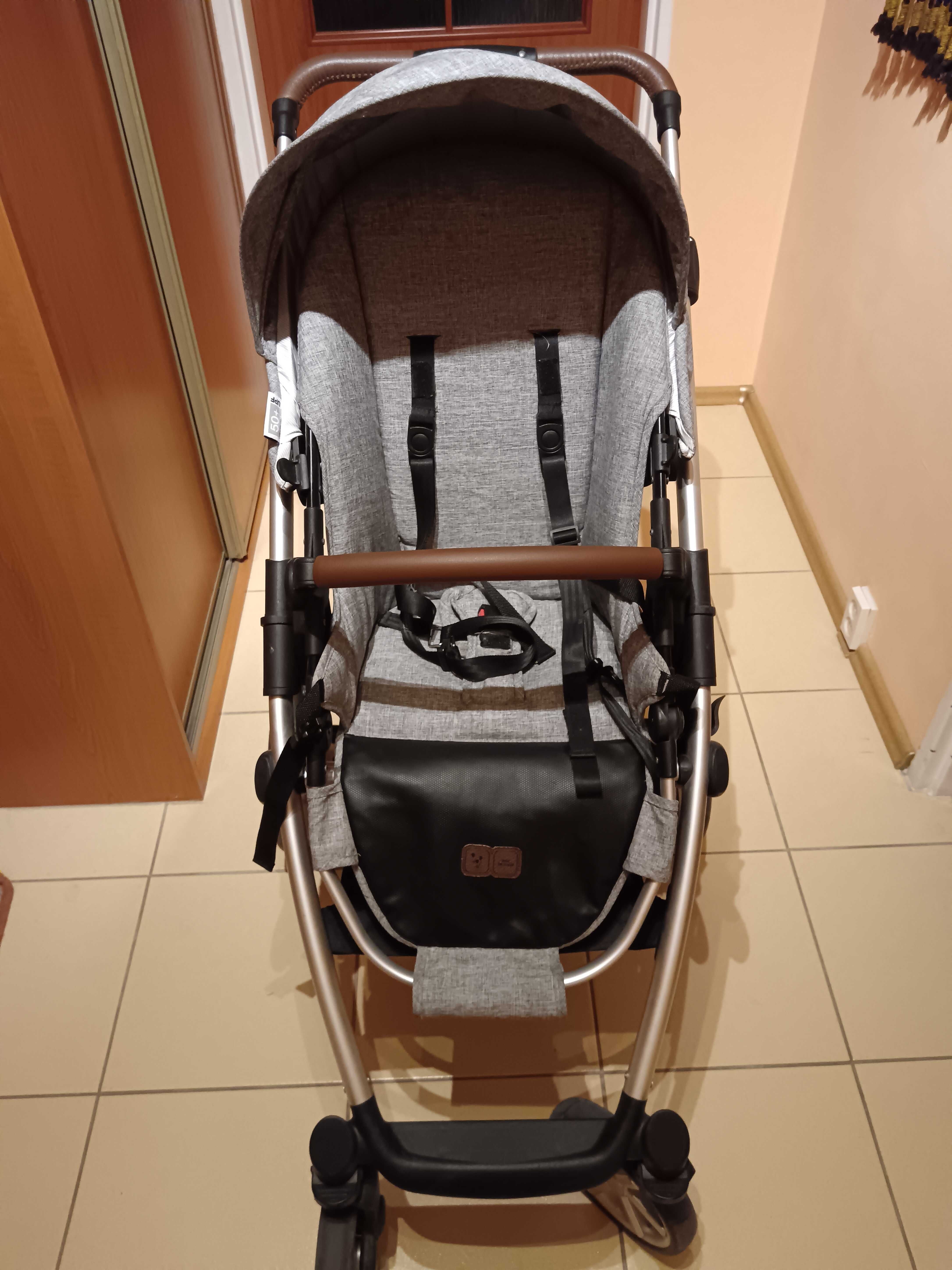 Wózek ABC DESIGN Salsa 4 – 2 w 1 szary