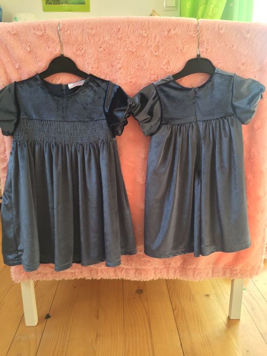 Sukieneczki welurowe