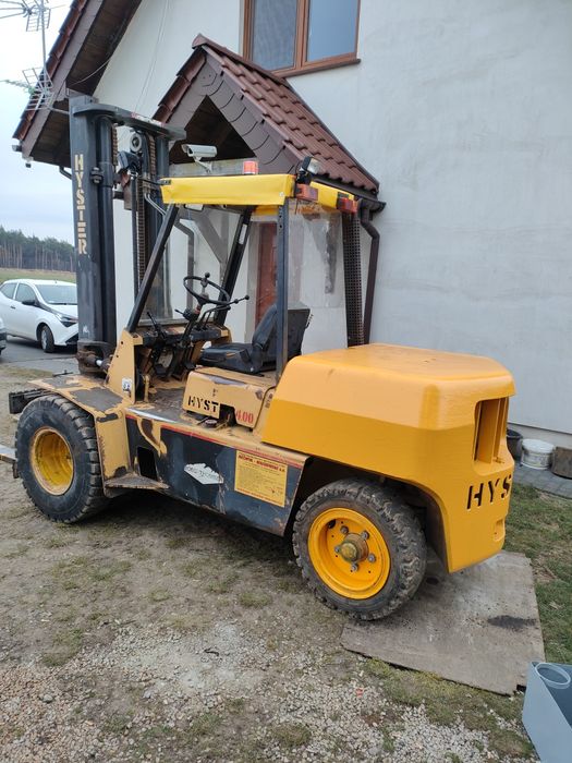 Wózek widłowy usługi załadunek rozładunek