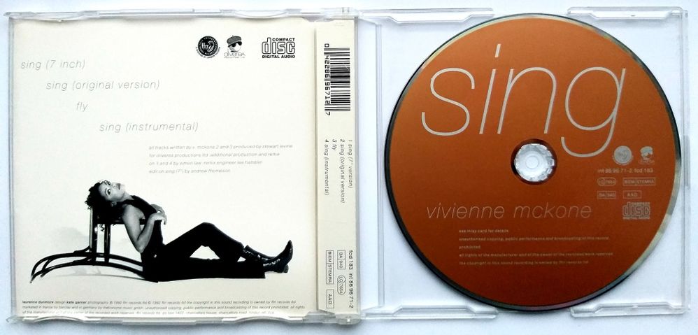 CDs Vivienne Mckone Sing 1992r