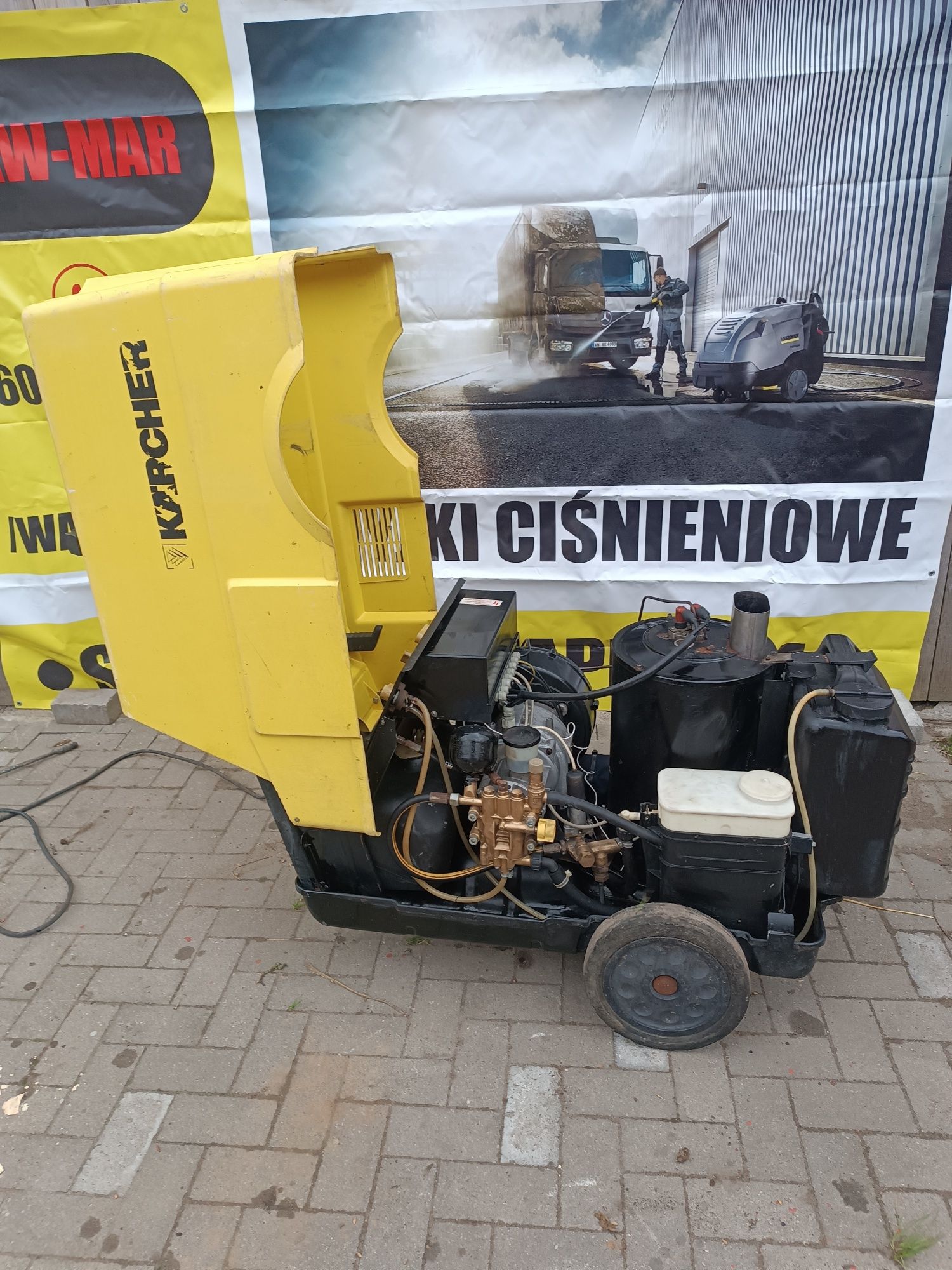 Myjka ciśnieniowa Kärcher hds 760, ciepła woda