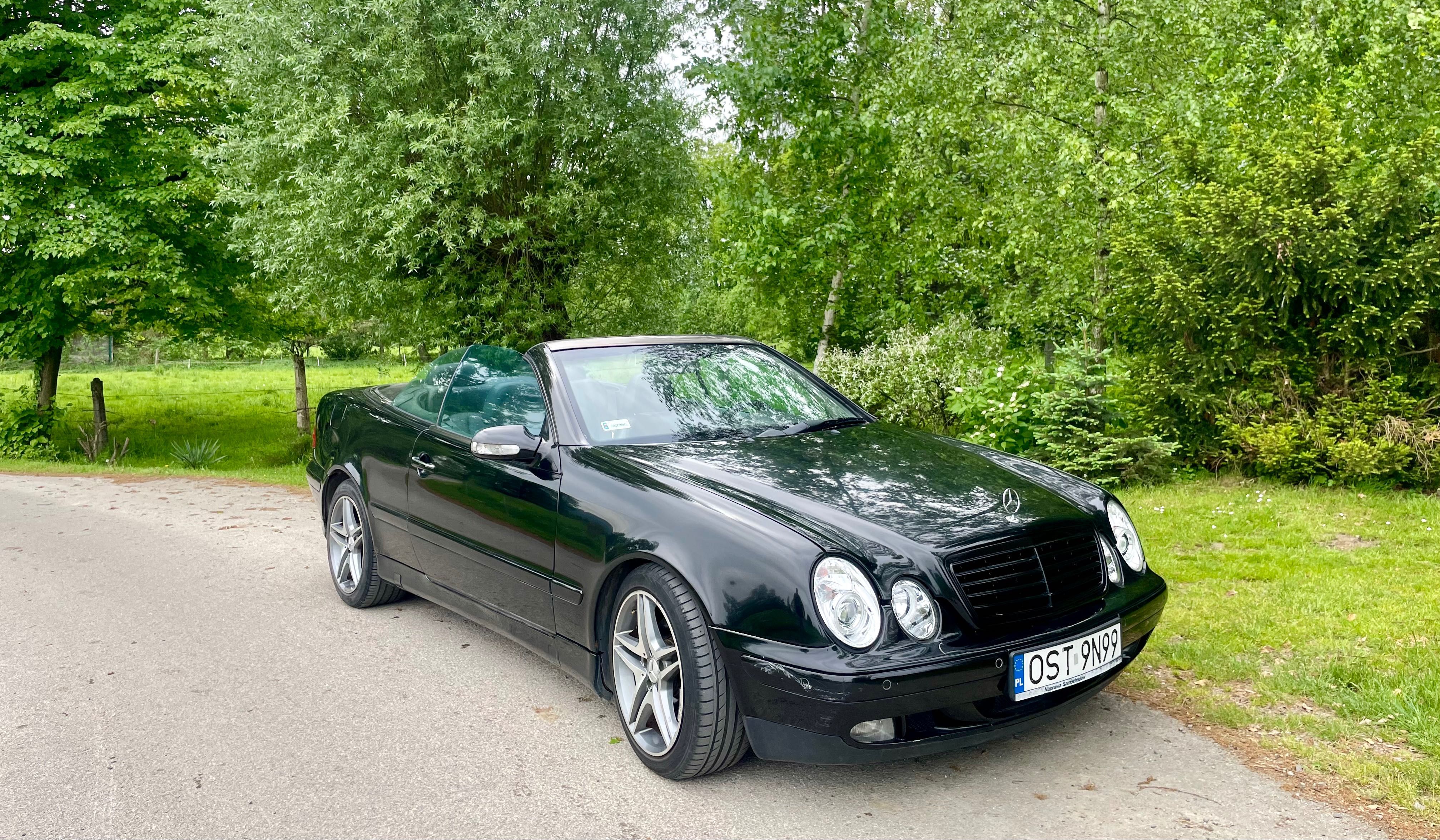 Mercedes CLK 2.0 163KM 2001 cabrio