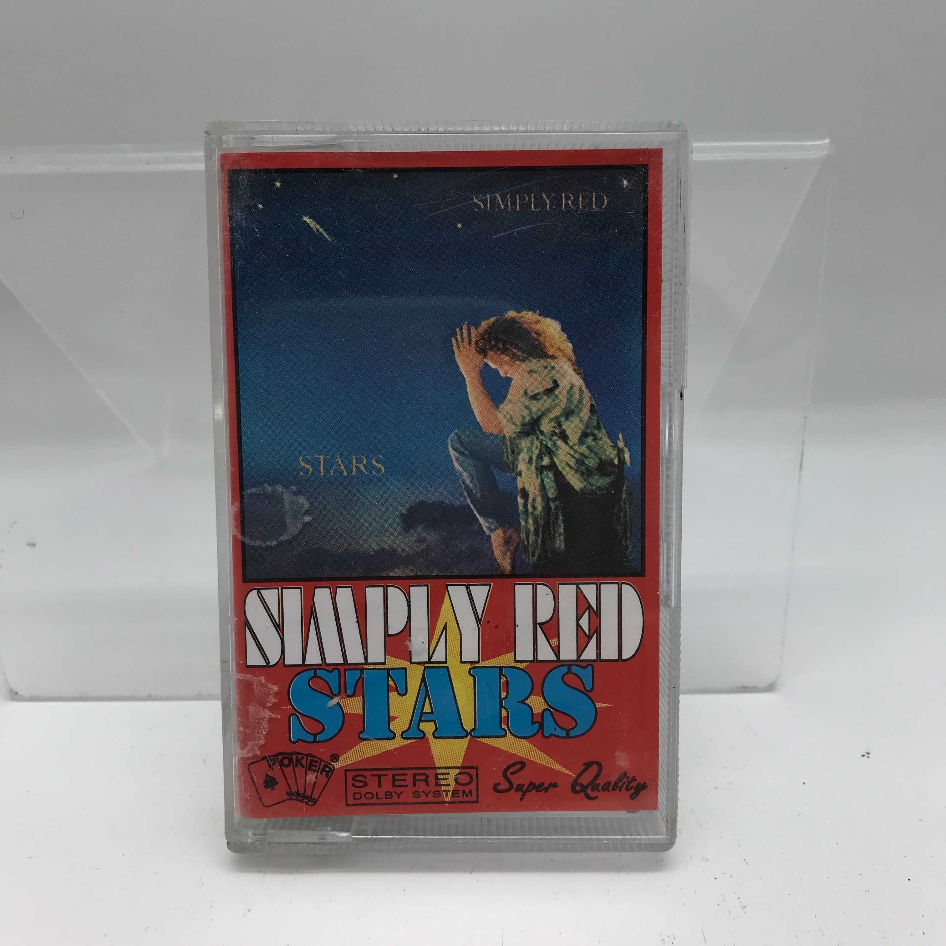 kaseta simply red - stars (1360)