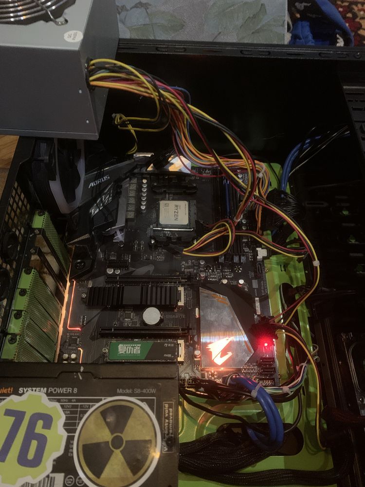 Материнська плата Gigabyte aorus b450 elite v2 ATX, можливий нюанс