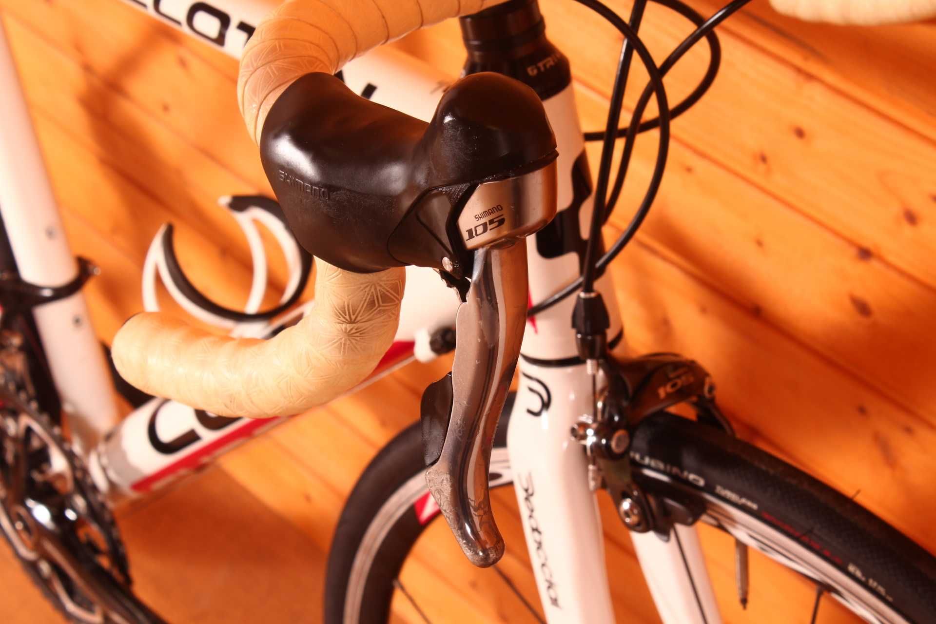 Rower Cube Peloton, alu/karbon, Shimano 105, roz 48/52, stan BDB !!!