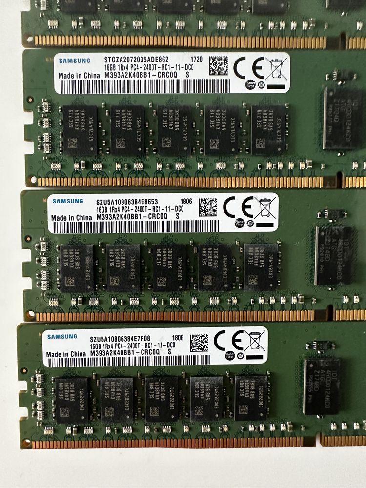 Серверная память Micron DDR4 16gb pc4-2400 rdimm ecc