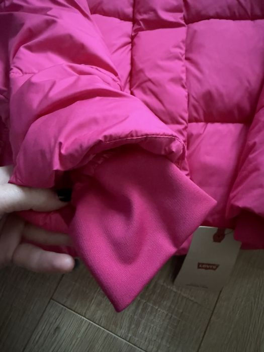 Куртка пуфер пуховик levis оригінал хс