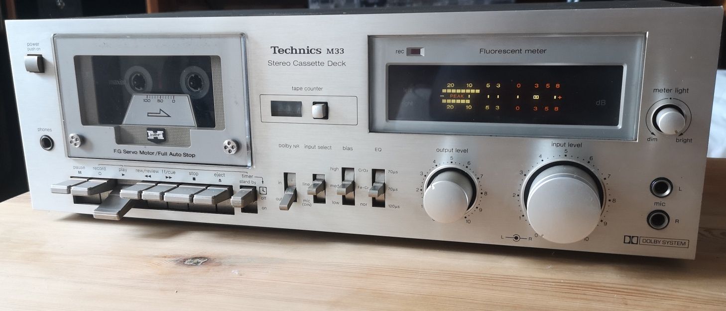 Technics rs m33 magnetofon